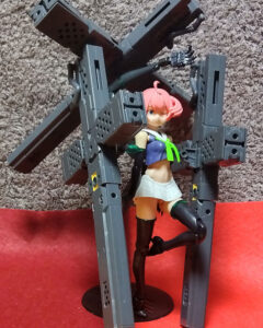 メガミデバイスカスタム品他 製作レビュー】#メガミデバイス 朱羅 忍者 枢 を1/12バイク